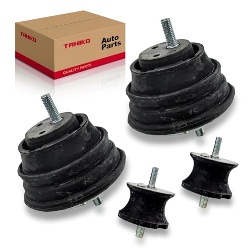 4PC Engine Motor & Transmission Mount Set Fit for BMW
