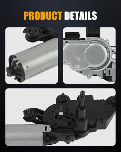 Image of ROADFAR Rear Windshield Wiper Motor Compatible For Saturn For Vue 2008-2010 | Fit For Saturn For Vue 2008-2010|OEM:25963804|96673001|6 Pins