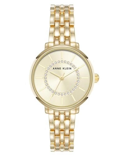 Anne Klein Montre bracelet pailleté pour une élégance quotidienne chic
