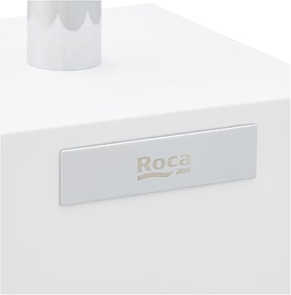 Roca - Escobillero Suelo Rubik Cr Br (A816852001) : Amazon.es ...