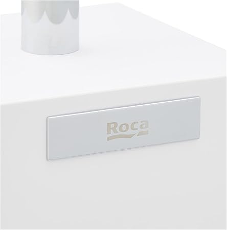 Roca - Escobillero Suelo Rubik Cr Br (A816852001) : Amazon.es ...