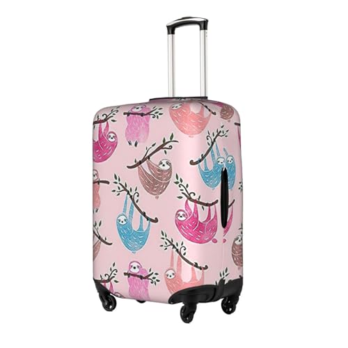 Naughty Sloth Baby Print Suitcase Protector Dust-Proof Case Men Women Travel Fits 18-32 Inch Luggage2