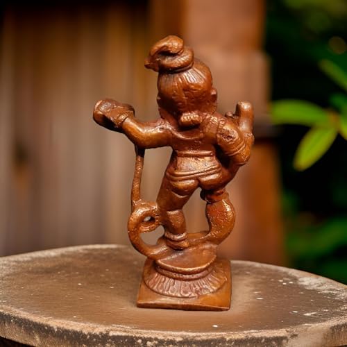 Image of Copper Kalinganarthana Krishna Idol 2.0 in | 40g