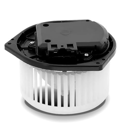 Image of HVAC Heater Blower Motor Assembly with Brushless Motor Replacement for Infiniti & Nissan Vehicles - QX56 2011-2013, QX80 2014-2023, Armada 2017-2023 - Front Side