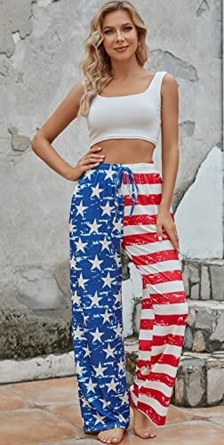 Image of X-Image Women Comfy Casual Pajama Pants with Pockets & Drawstring