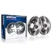 Detroit Axle - Front Brake Kit for 2.3L 98-02 Honda Accord Replacement 1998 1999 2000 2001 2002 Disc Brake Rotors Ceramic Brakes Pads 4 Lugs