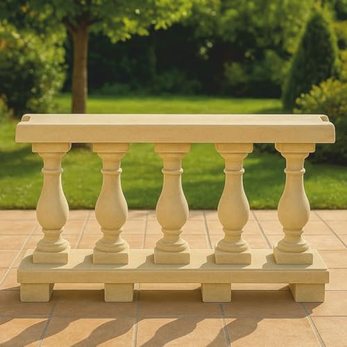 Casa Padrino Balaustrada Art Nouveau Arena, 100 cm - Jardín & Terrazas Balaustrada