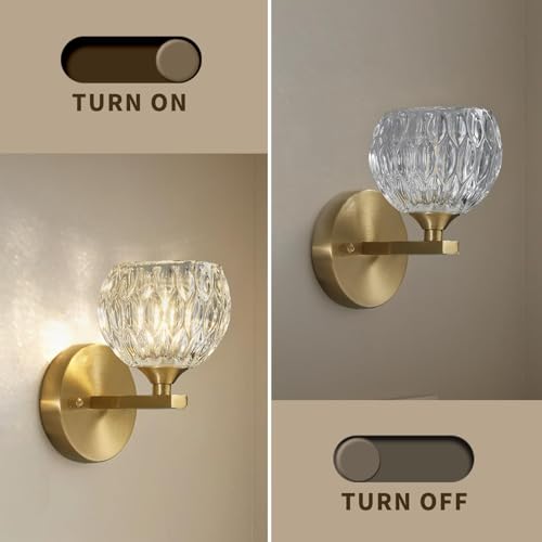 Image of Glass Wall Sconce