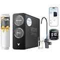 VIOMI V8 Pro 800GPD Reverse Osmosis System, 9-Stage Tankless Under Sink RO Water Filter, NSF/ANSI 42, 53, 58, and 372 Certified, 3:1 Pure-to-Drain, Reduce PFOA/PFOS, Smart Faucet, Incl. 1 Extra Filter