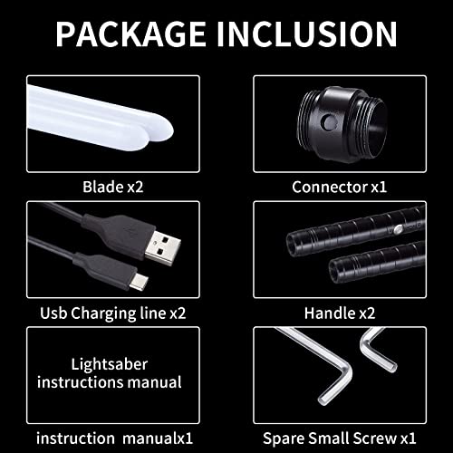 Zlangsports EGW06-1-BLACK 2 In 1 Dueling Lightsaber 15 Rgb Colors Changeable 3 Modes thumb #8