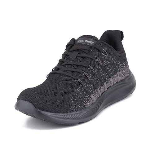 Image of Red Chief Men Sport Running Shoes | Breathable Flynet Lace-Up | Low Ankle (R1743)