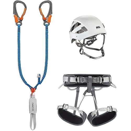 Petzl, Kit Via Ferrata Eashook, Kit De Via Ferrata, Multicolor, 2, Adulto Unisex