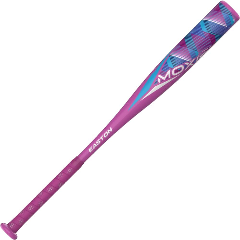 easton | moxie t-ball bat | usa | -13 drop | 2 1/4" barrel | 1 pc. aluminum | multiple styles pink 26 inch t-ball bat