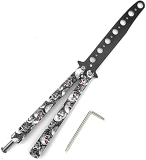 HUACHENG Butterfly knife , butterfly knife trainer , practice stainless steel training tool for training and practice, durable stainless steel - HUACHENG