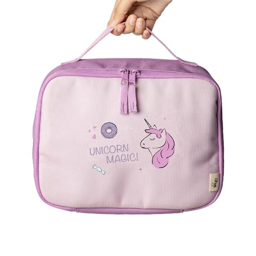 Citron Kids Lunch Bag, Stormy Unicorn, BPA Free Thermal Insulated Lunch Bag for Kids Lunch Box - Image 2