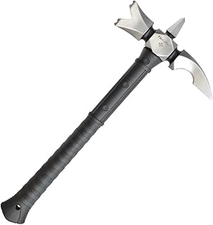 Honshu Spiked War Hammer | 8" 2Cr13 Stainless Steel Head | Black Oxide and Satin Finish | Nylon Handle | Includes Sheath | 18 1/4" Overall Length