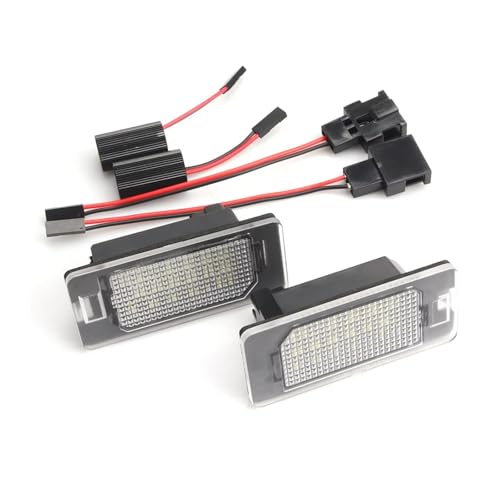 Luz Placa Matrícula Coche LED Trasera para A1 8X A3 S3 A4 S4 A6 S6 A7 Q3 Q7