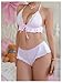 SOLY HUX Women's Lingerie Set Lace Trim Halter Tie Front Bra and Panty Cute Underwear Sets Plain Pink Large
