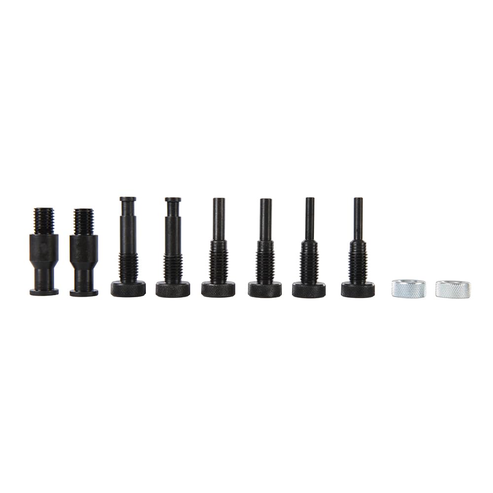 Silverline Universal-Riemenscheibenhalter & Lüfterkupplungs-Set, 11-teilig, 6–16 mm (618569)