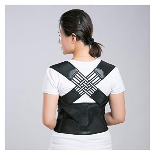 Corset belt dos droit pour réviser sur son bureau sans fatigue