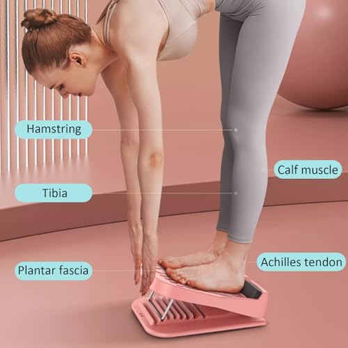 Planche inclinée pour mollets pliable et réglable à 13 niveaux avec aimants