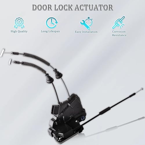 Image of Front Left Driver Side Door Lock Actuator Assembly Compatible for Hyundai Elantra 2011-2016 Door Latch Actuator, Replace# 81310-3X030