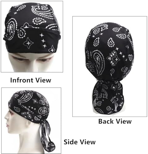 Amazon | [Yicdfur] バンダナキャップ UVカット 海賊 帽子