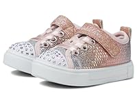 Skechers Girls Twinkle Toes: Twinkle Sparks Sneaker, Sequin Flash - Light Pink/Multi, US 8 Infant