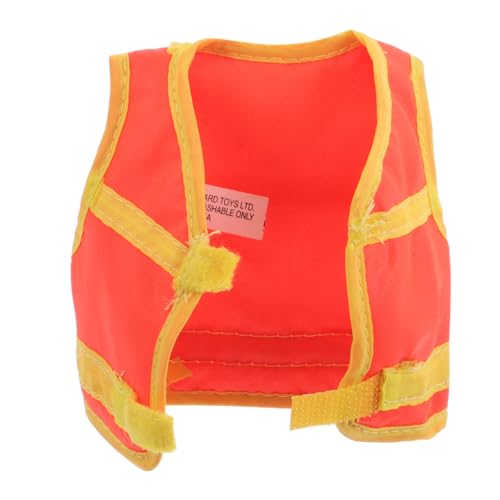 Image of SUPVOX Reflective Vest for 1/6 Scale Bjd Dolls and Action Figures Doll Clothing Accessory with High Realism and Enhanced Visibility for Collectible Outfits