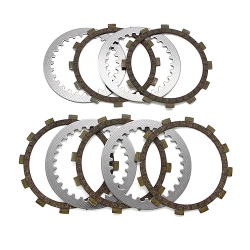 Plaques de friction d'embrayage en acier XT250 anti-surchauffe