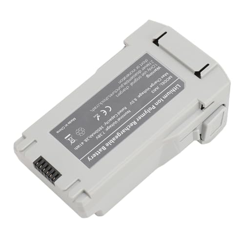 Zestaw Akumulatorów do Dronów 3850 MAh do Dronów 3 3Pro 4 4Pro, Czas Lotu 47 Minut, Akumulator Litowo-jonowy z Wielojonowym Akumulatorem Litowo-jonowym, 2 szt. (Opakowanie 2)