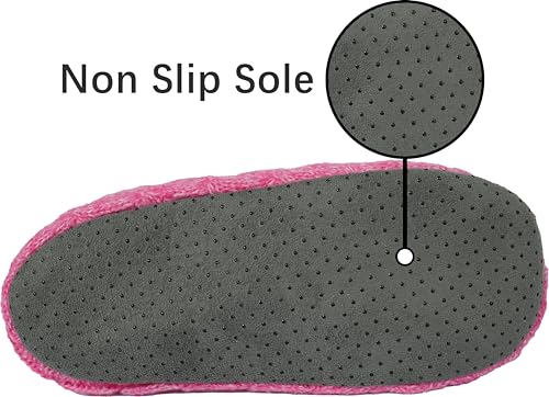 Image of BenSorts Fuzzy Slipper Socks for Women Non Slip House Socks with Grips Gifts