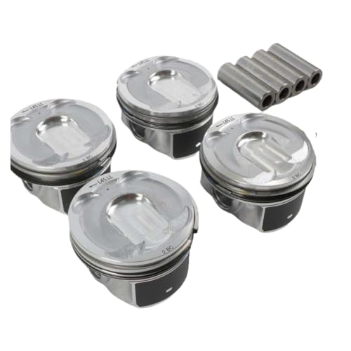 Engine Piston Rings Set of 4 Compatible with 2.0L Turbocharged Engines AG9Z-6108-L