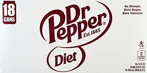 Dr Pepper, Diet Cola, 18 Pack, 12 Fl Oz Cans image 2