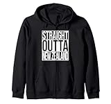 straight outta nuova zelanda felpa con cappuccio