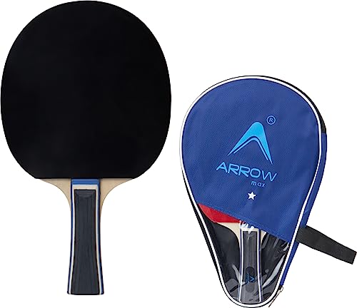 Image of ArrowMax Club Multicolor Table Tennis Racquet (Pack of: 1, 150 g)
