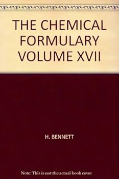 Hardcover THE CHEMICAL FORMULARY VOLUME XVII Book