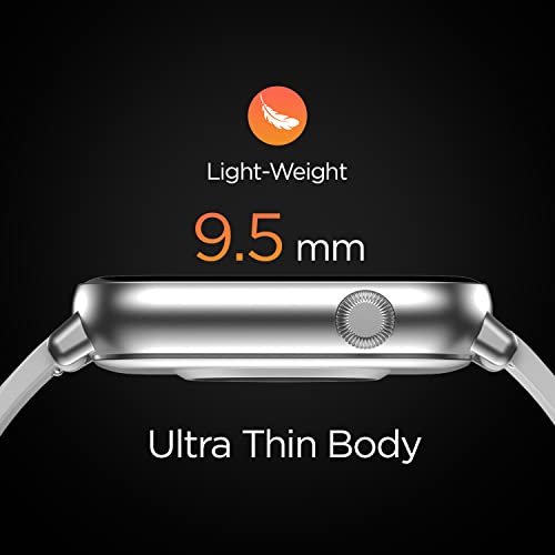 Image of Fire-Boltt Ninja Fit Smartwatch Full Touch 1.69 & 120+ Sports Modes with IP68, Multi UI Screen, Over 100 Cloud Based Watch Faces, Built in Games (Grey)