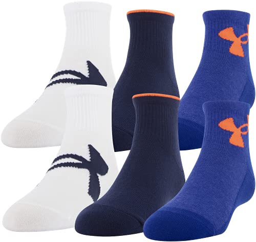 Under Armour Meias Youth Essential Lite Quarto, 6 pares