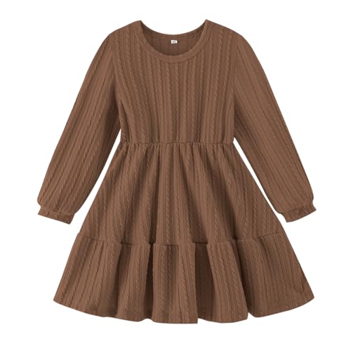 Neutocd Toddler Baby Girl Dress Long Sleeve Knit...