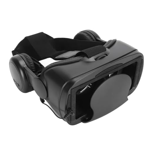 Fone de Ouvido Dos óculos de VR, óculos VR Anti-luz Azul Com Alto-falante de Fone de Ouvido, óculos VR de Realidade Virtual 3D para Smartphones de 5 a 7 Polegadas