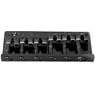 Zinc Alloy Fixed Bass Bridge for Stability: Crafted from durable zinc alloy, this fixed type bass bridge provides a solid, non-moving foundation for your electric bass. The rigid construction enhances sustain and tuning stability, eliminating issues ...