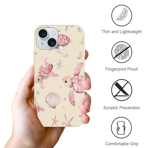 Coque iPhone 15 style esthétique de vacances pour la plage - 5
