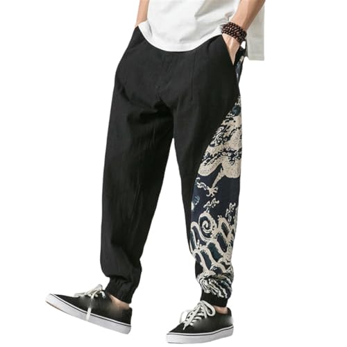 Pantalon coton lin homme pour vos loisirs au style vintage