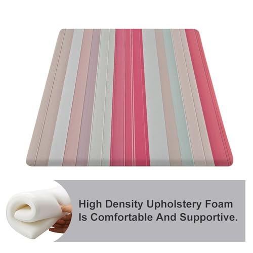 Coussin de sol de méditation anti-douleur adulte en mousse à mémoire de forme mauve