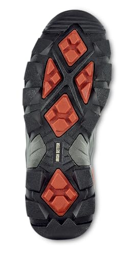 Irish Setter, Crosby, Women’s, 6', Waterproof, Non-Metallic Safety Toe (CSA), Work Boot, Gray, 8.5 B (Medium)