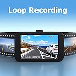 1080P Full HD Dash Camera for Cars, Diamond Lark Dash Cam Front with 32G SD Card, 3”LCD Screen, 170°Wide Angle, Dashboard DashCam with Loop Recording, HDR, Night Vision, G-Sensor, Parking Monitor - Image 3