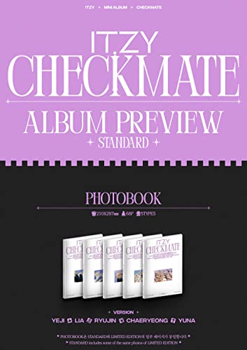 CD ITZY CHECKMATE standard contenant la carte postale bonus officielle YES24