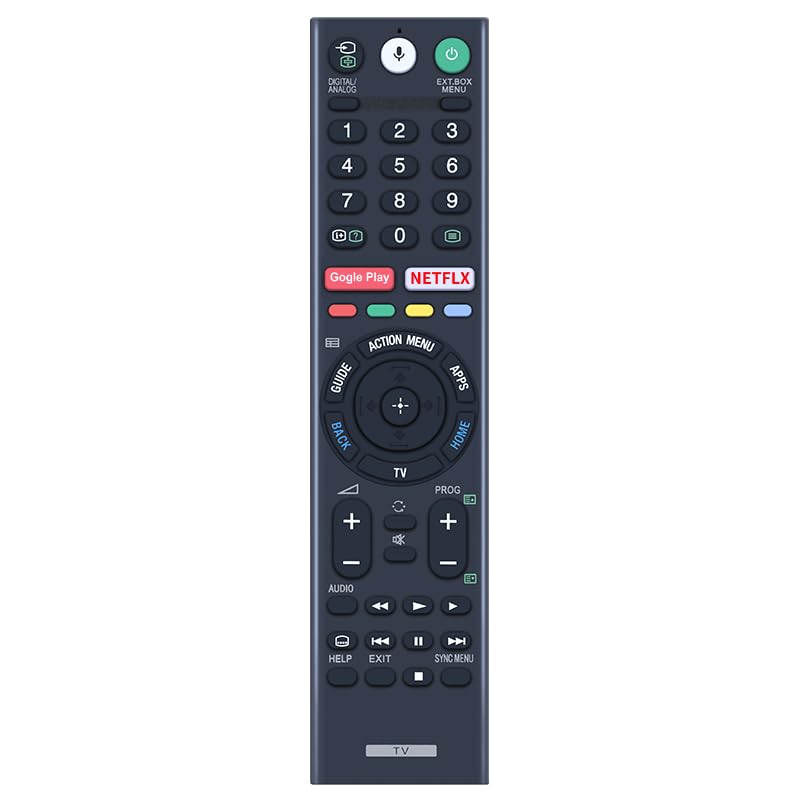 CLVIZCXOM RMF-TX310P Télécommande universelle de rechange pour tous les téléviseurs intelligents Sony Bravia 4K UHD LED LCD HD