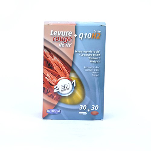 Orthonat - Levure De Riz Rouge Ortho Q10 H2 30 Gelules Orthonat Cover